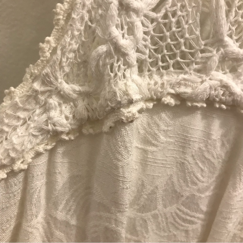 Free People Fiesta Dress XS white crochet lace - Picture 6 of 13